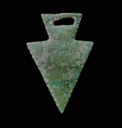 Harness Pendent, Arrowhead-shaped, c. 1st-2nd Cent. Sold!